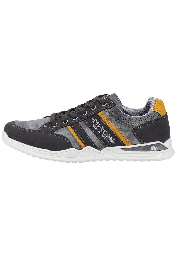 Dockers Sneaker Lederimitat Dunkelgrau - surf4shoes
