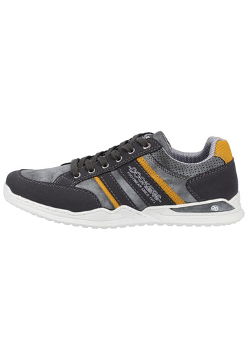 Dockers Sneaker Lederimitat Dunkelgrau - surf4shoes