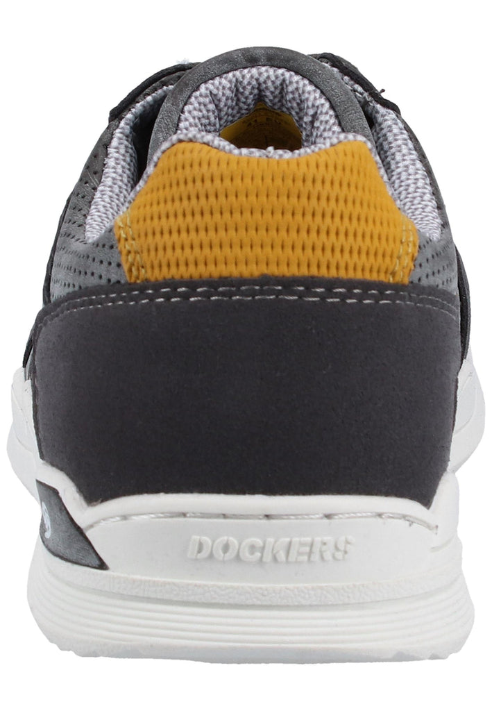 Dockers Sneaker Lederimitat Dunkelgrau - surf4shoes