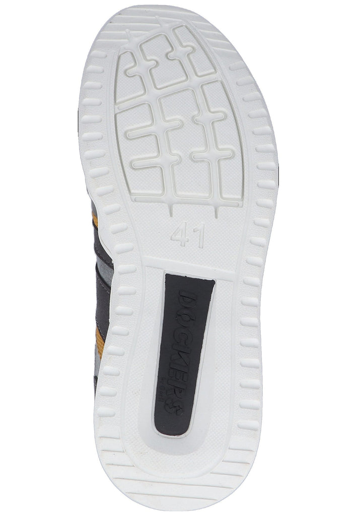 Dockers Sneaker Lederimitat Dunkelgrau - surf4shoes