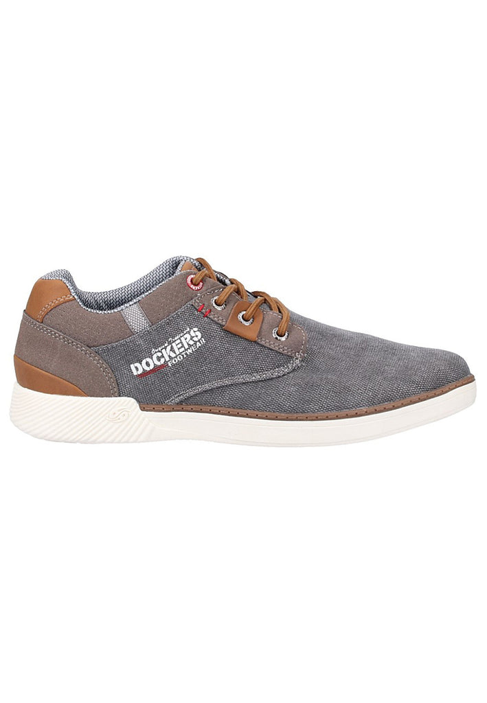 Dockers Sneaker Lederimitat/Textil Grau - surf4shoes