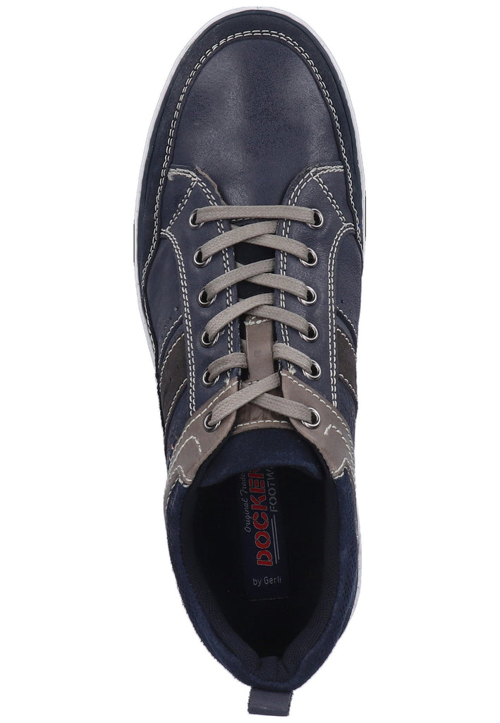 Dockers Sneaker Veloursleder Blau - surf4shoes