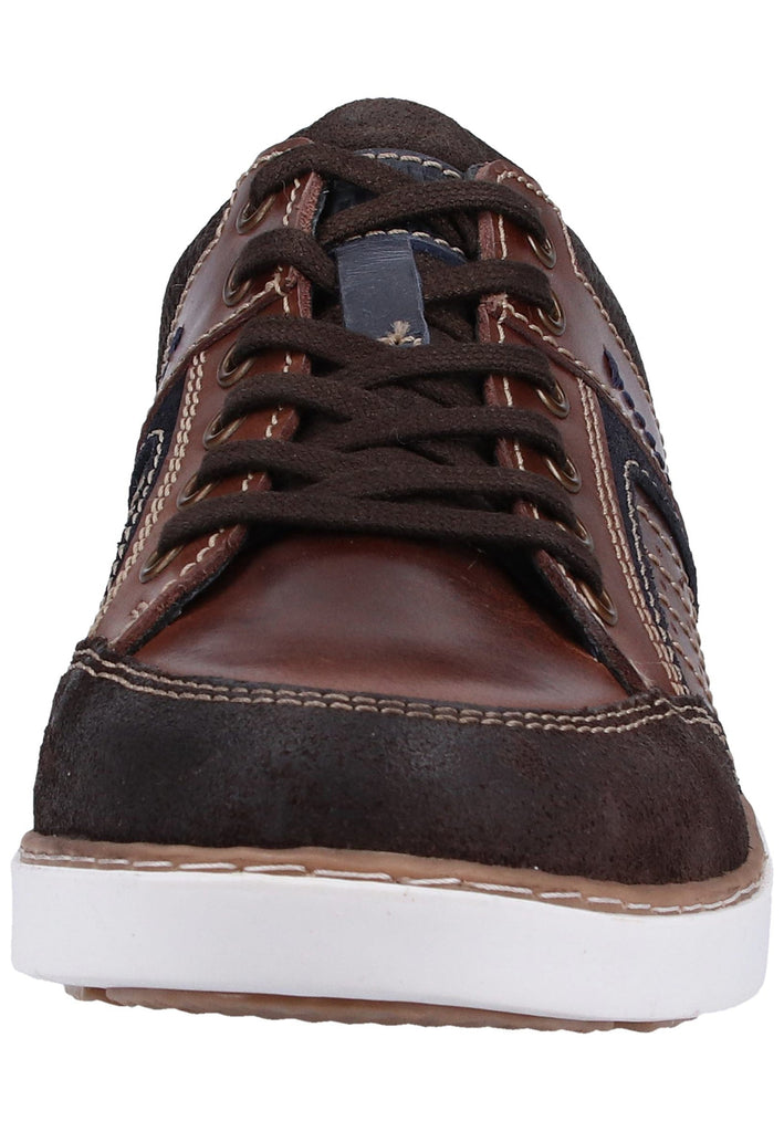 Dockers Sneaker Veloursleder Braun/Blau - surf4shoes