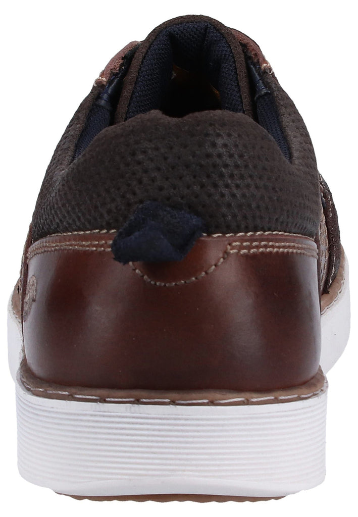 Dockers Sneaker Veloursleder Braun/Blau - surf4shoes