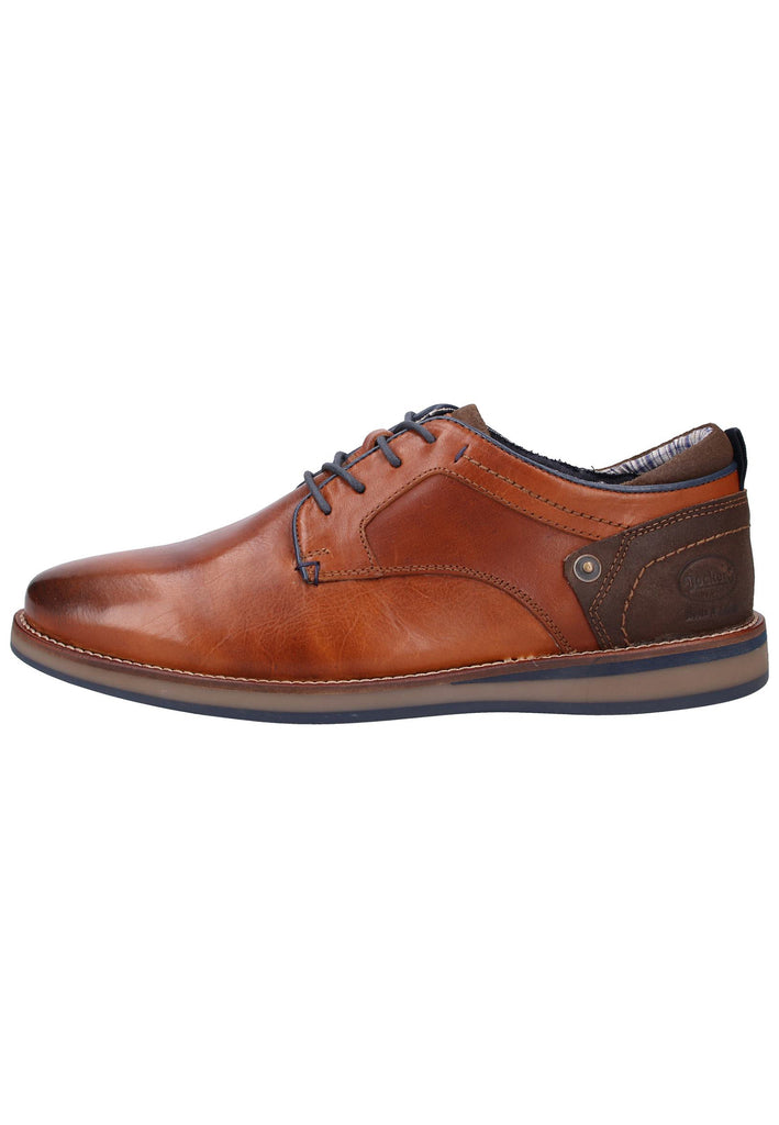Dockers Businessschuhe Lederimitat Cognac - surf4shoes