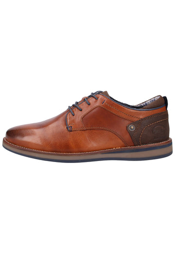 Dockers Businessschuhe Lederimitat Cognac - surf4shoes