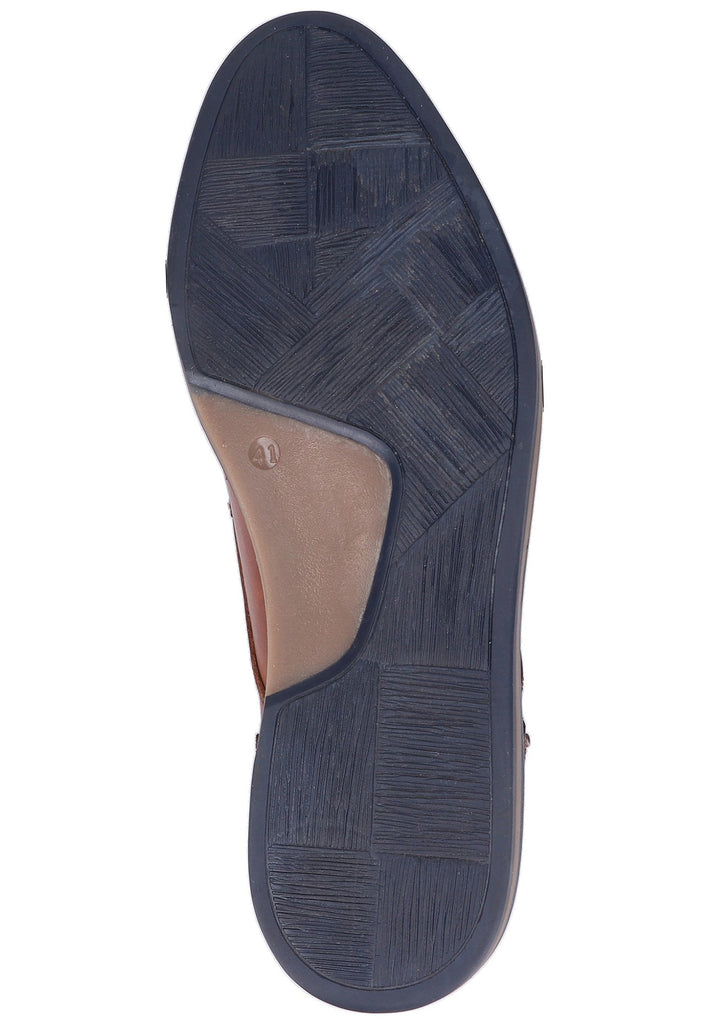 Dockers Businessschuhe Lederimitat Cognac - surf4shoes