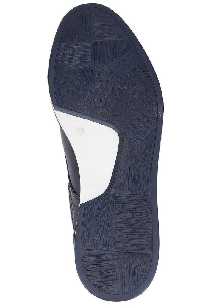 Dockers Halbschuhe Lederimitat Navy - surf4shoes