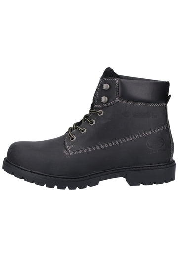 Dockers Stiefelette Leder Schwarz Warmfutter - surf4shoes