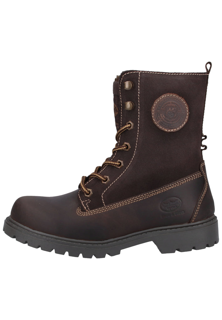 Dockers Stiefelette Leder Schoko Warmfutter - surf4shoes