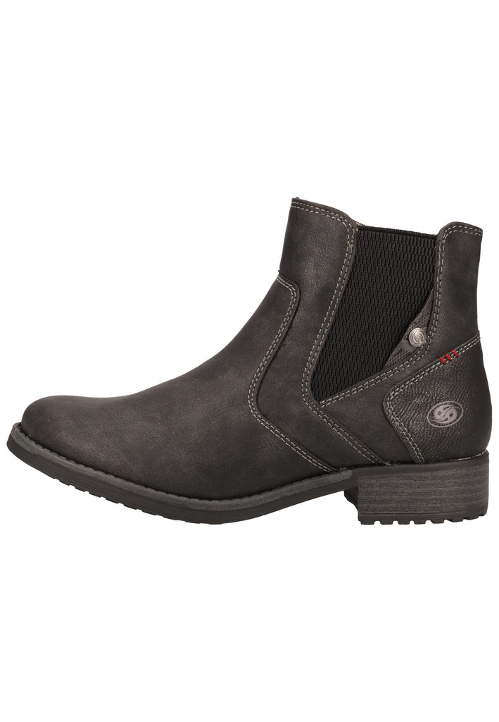 Dockers Stiefelette Lederimitat Schwarz - surf4shoes