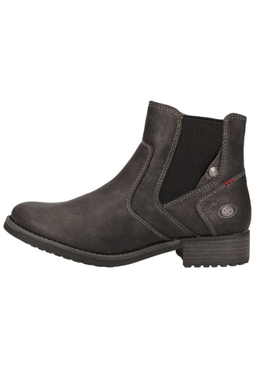 Dockers Stiefelette Lederimitat Schwarz - surf4shoes