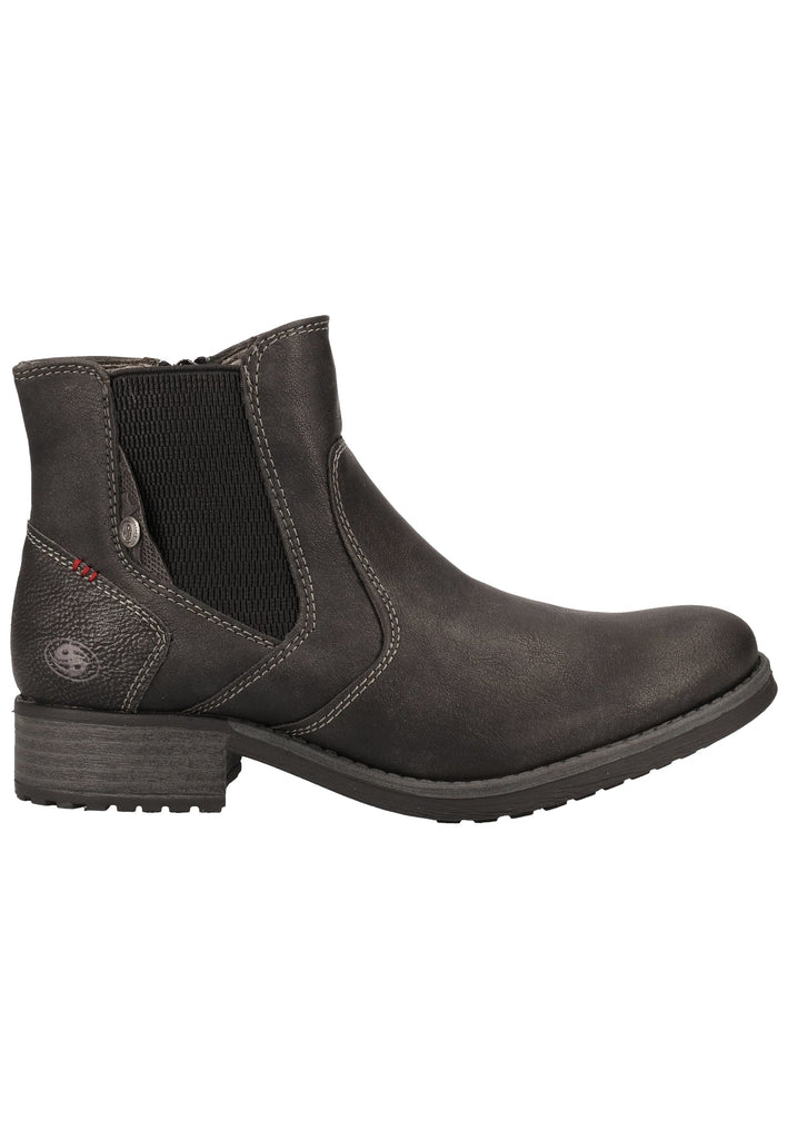 Dockers Stiefelette Lederimitat Schwarz - surf4shoes