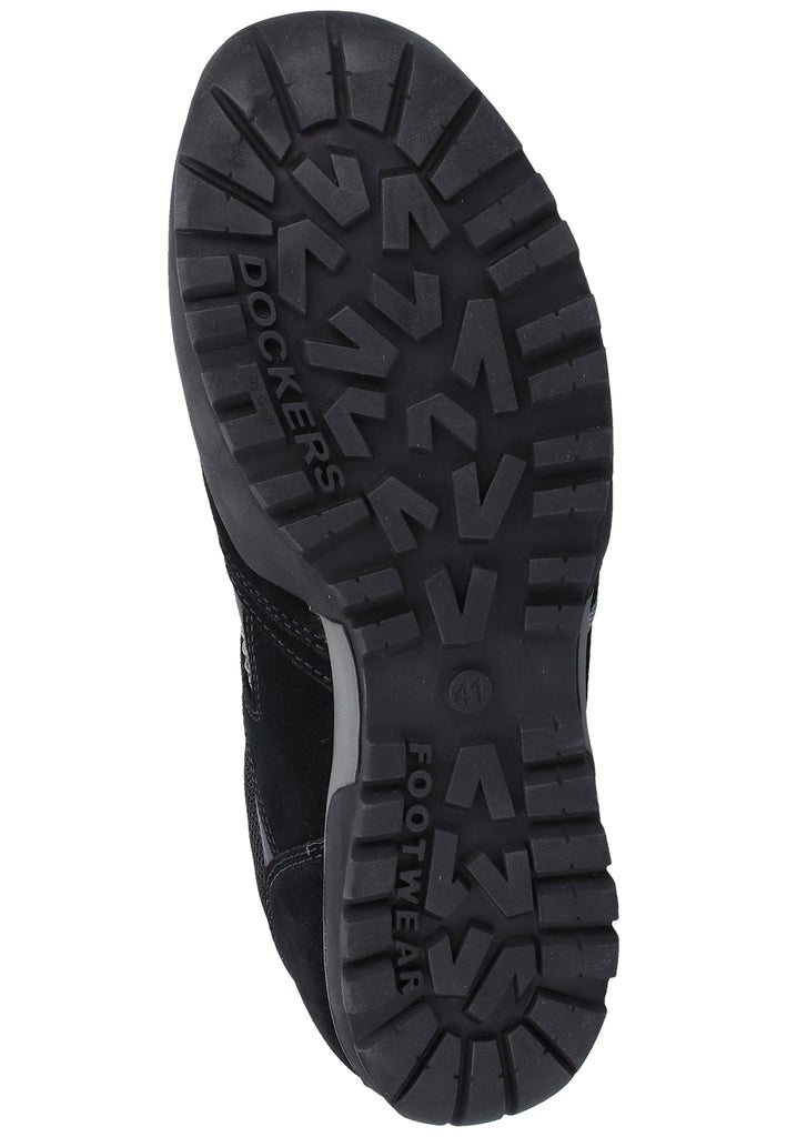 Dockers Sneaker Lederimitat/Textil Schwarz - surf4shoes