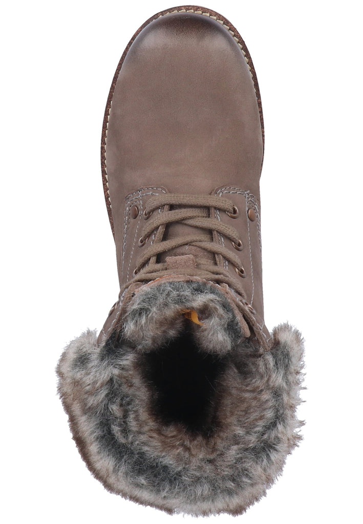 Dockers Stiefelette Nubukleder Schlamm Warmfutter - surf4shoes