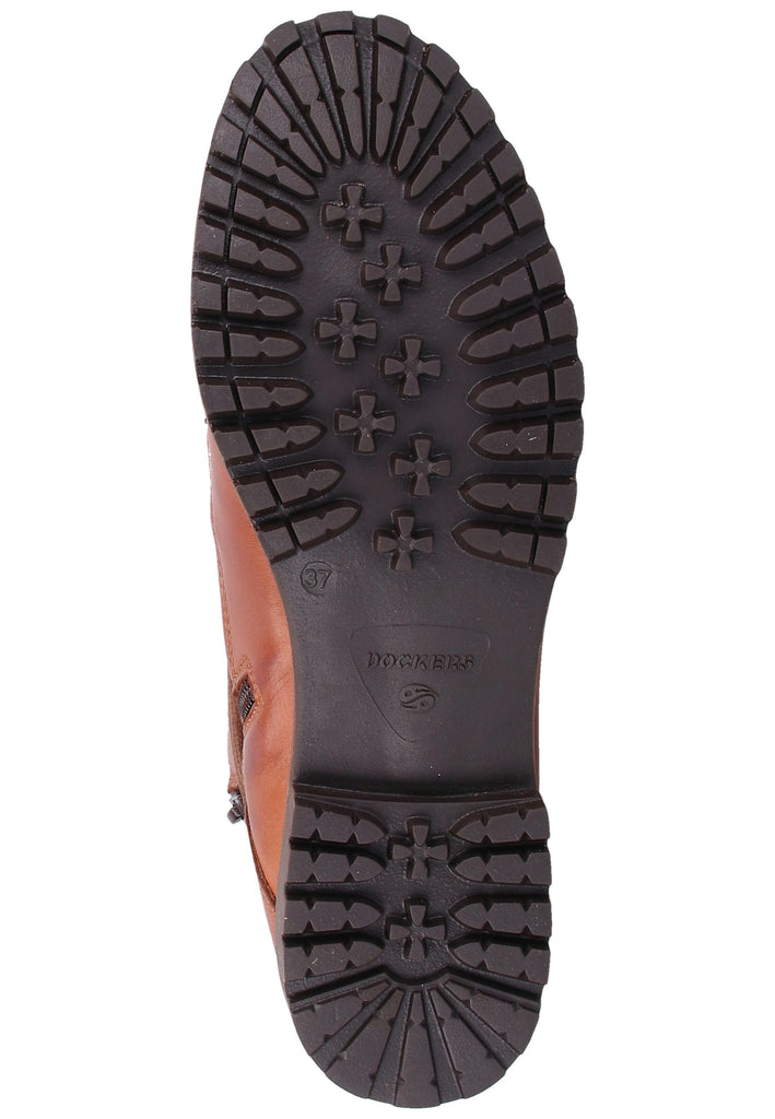 Dockers Stiefelette Nappaleder Cognac - surf4shoes