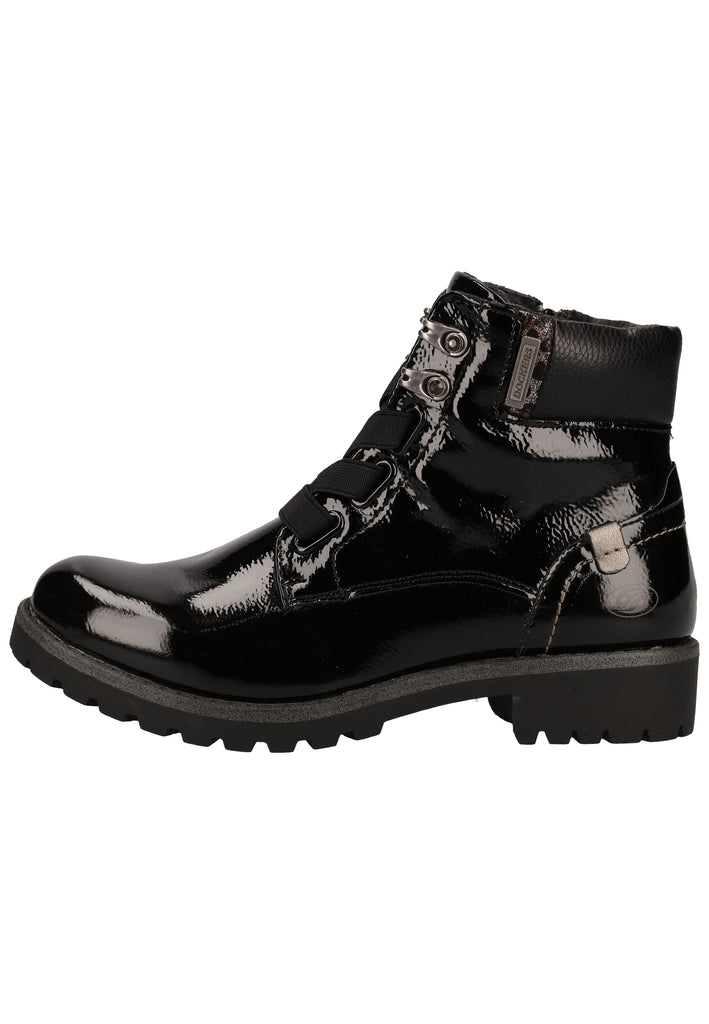 Dockers Stiefelette Lederimitat Schwarz - surf4shoes