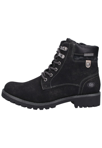 Dockers Stiefelette Lederimitat Schwarz - surf4shoes
