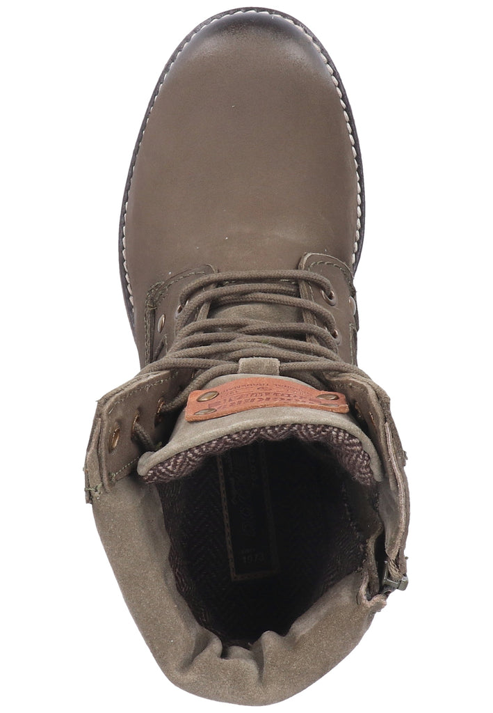 Dockers Stiefelette Nubukleder Khaki - surf4shoes