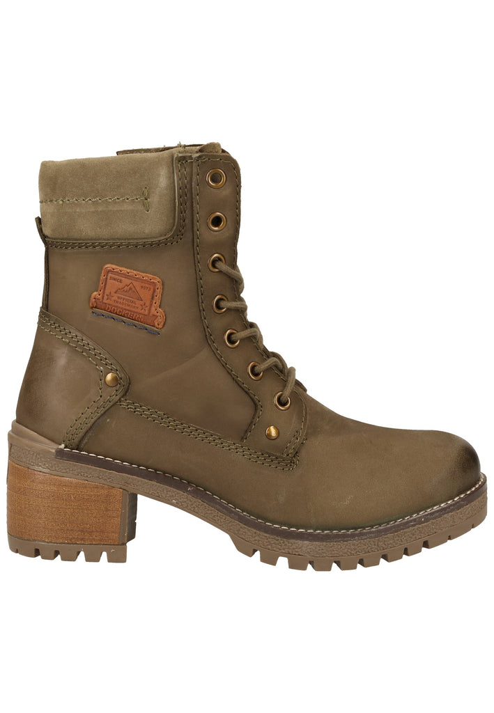 Dockers Stiefelette Nubukleder Khaki - surf4shoes