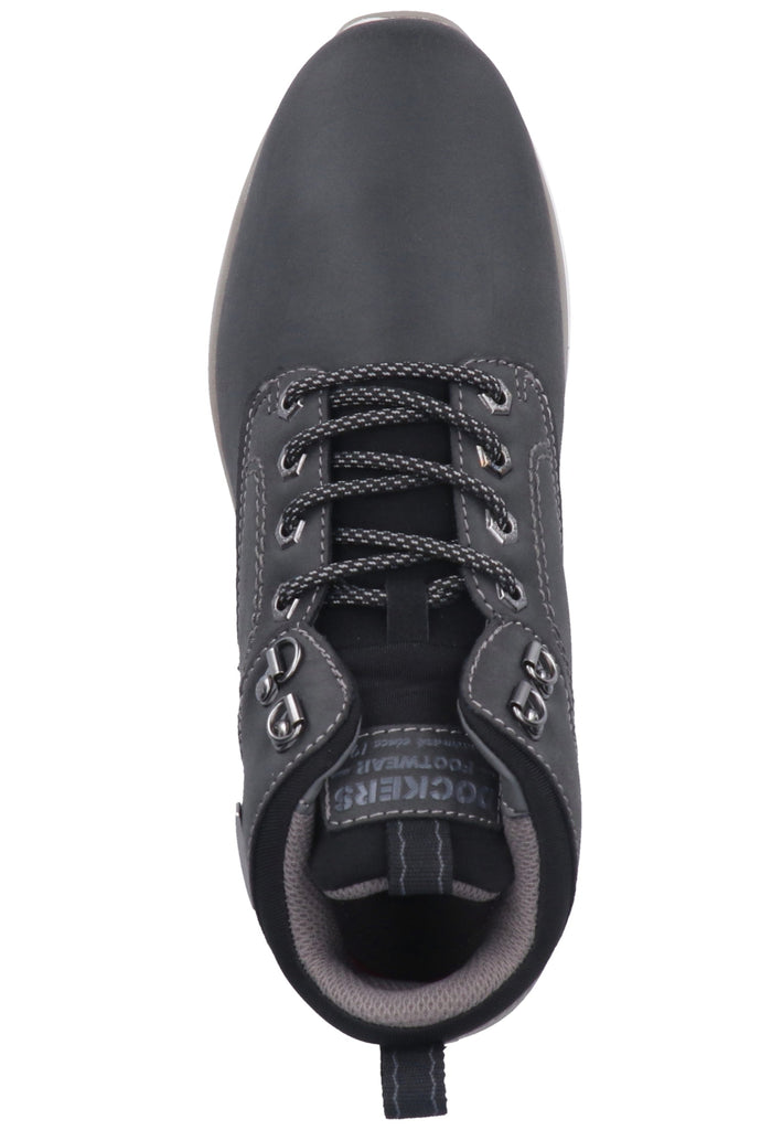 Dockers Sneaker Lederimitat Schwarz - surf4shoes
