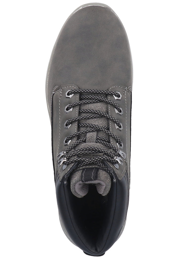 Dockers Sneaker Lederimitat Dunkelgrau - surf4shoes