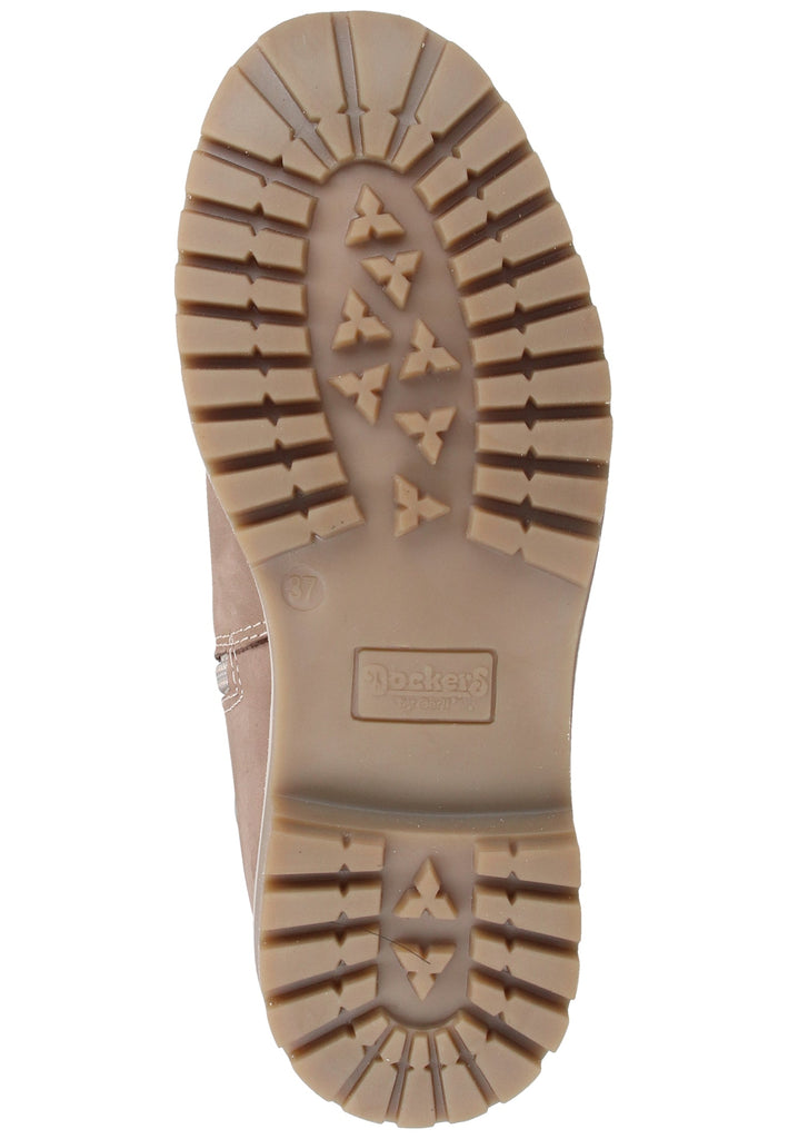 Dockers Stiefelette Nubukleder Stone Warmfutter - surf4shoes