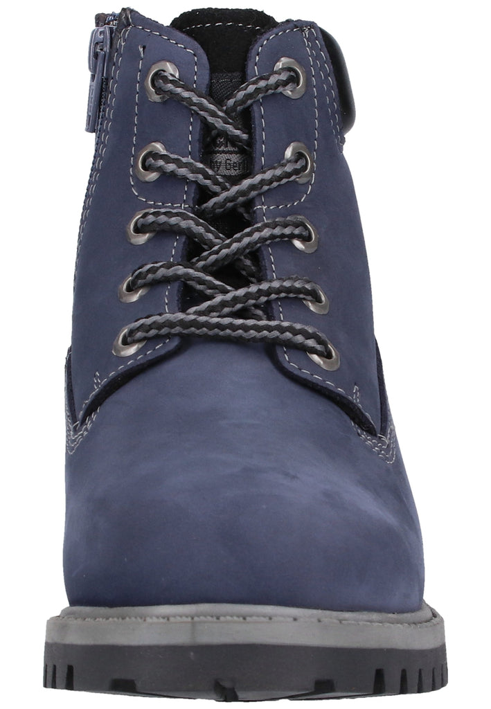Dockers Stiefelette Nubukleder Navy Warmfutter - surf4shoes