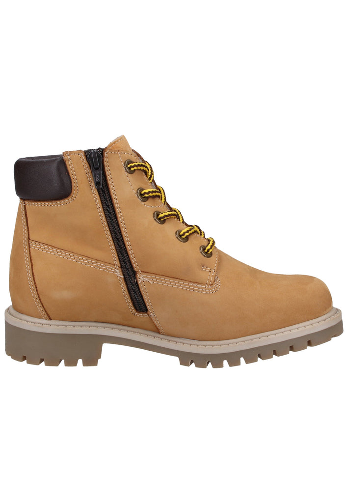 Dockers Stiefelette Nubukleder Golden Tan Warmfutter - surf4shoes