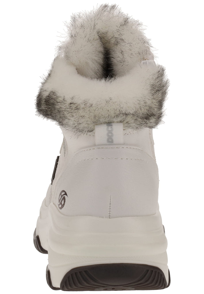 Dockers Sneaker Lederimitat Weiß Warmfutter - surf4shoes
