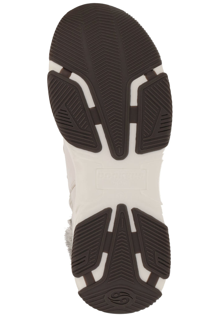 Dockers Sneaker Lederimitat Weiß Warmfutter - surf4shoes