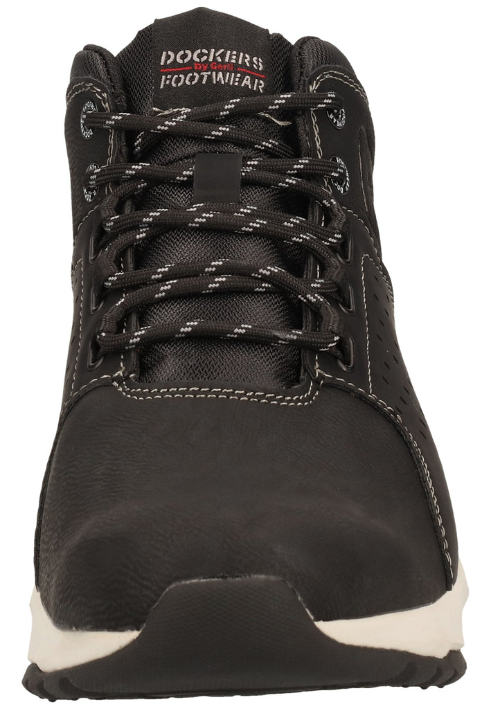Dockers Sneaker Lederimitat Schwarz - surf4shoes