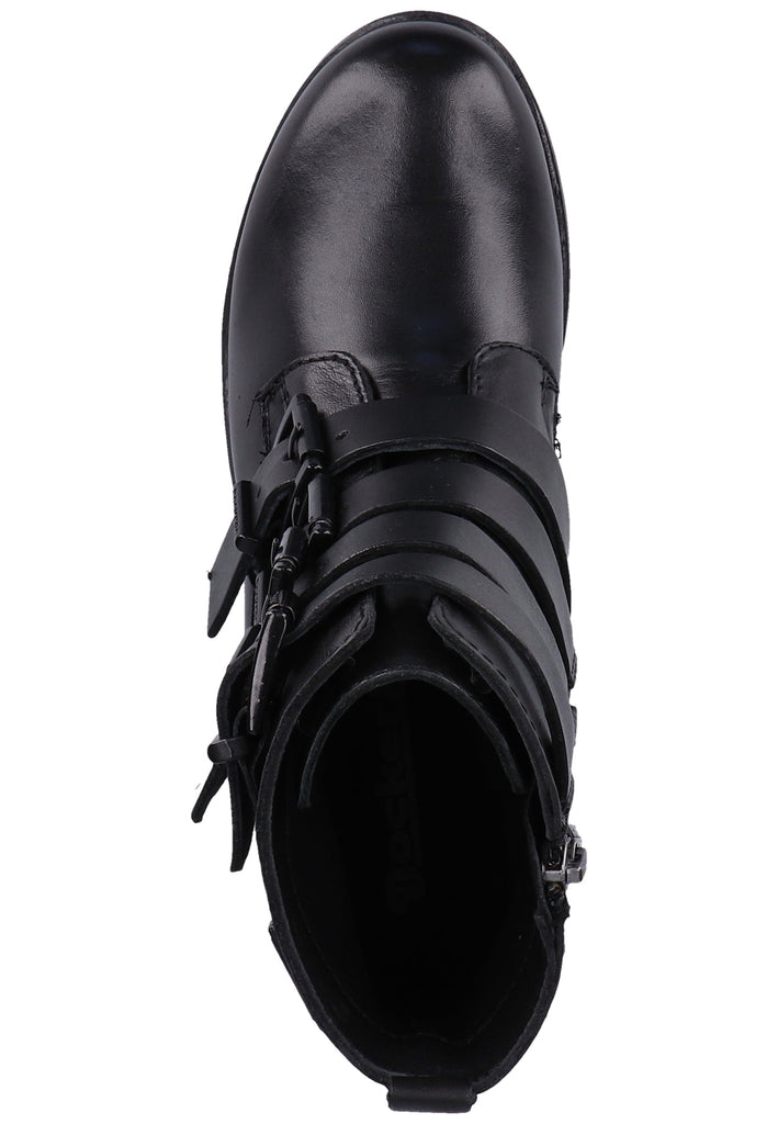 Dockers Stiefelette Nappaleder Schwarz - surf4shoes