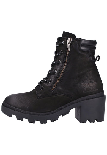 Dockers Stiefelette Nappaleder Schwarz - surf4shoes