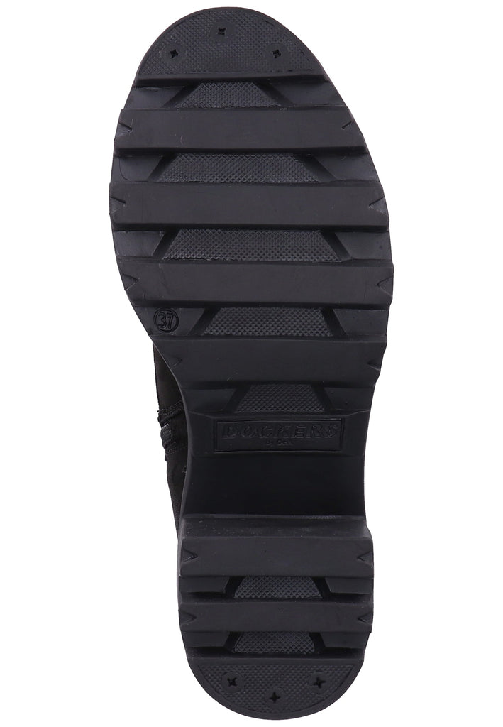 Dockers Stiefelette Nappaleder Schwarz - surf4shoes