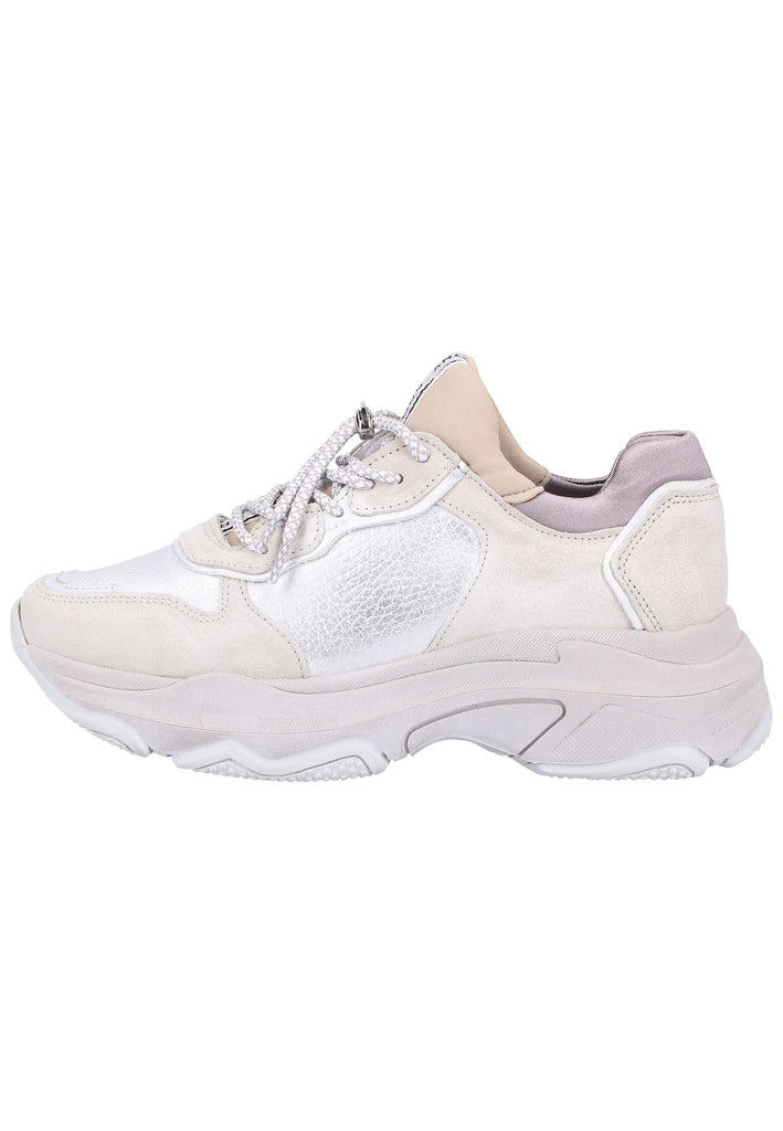 Bronx Sneaker Veloursleder/Textil Hellgrau - surf4shoes