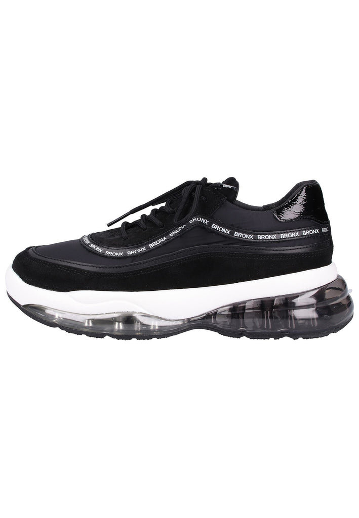 Bronx Sneaker Leder Schwarz - surf4shoes
