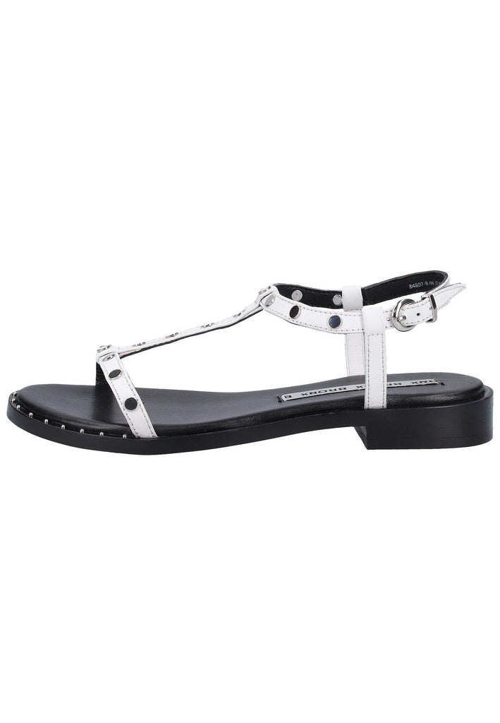 Bronx Sandalen Leder Weiß - surf4shoes