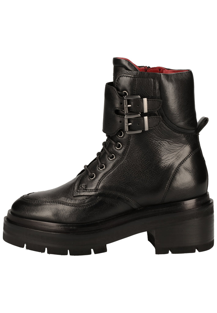 Bronx Stiefelette Nappaleder Schwarz - surf4shoes
