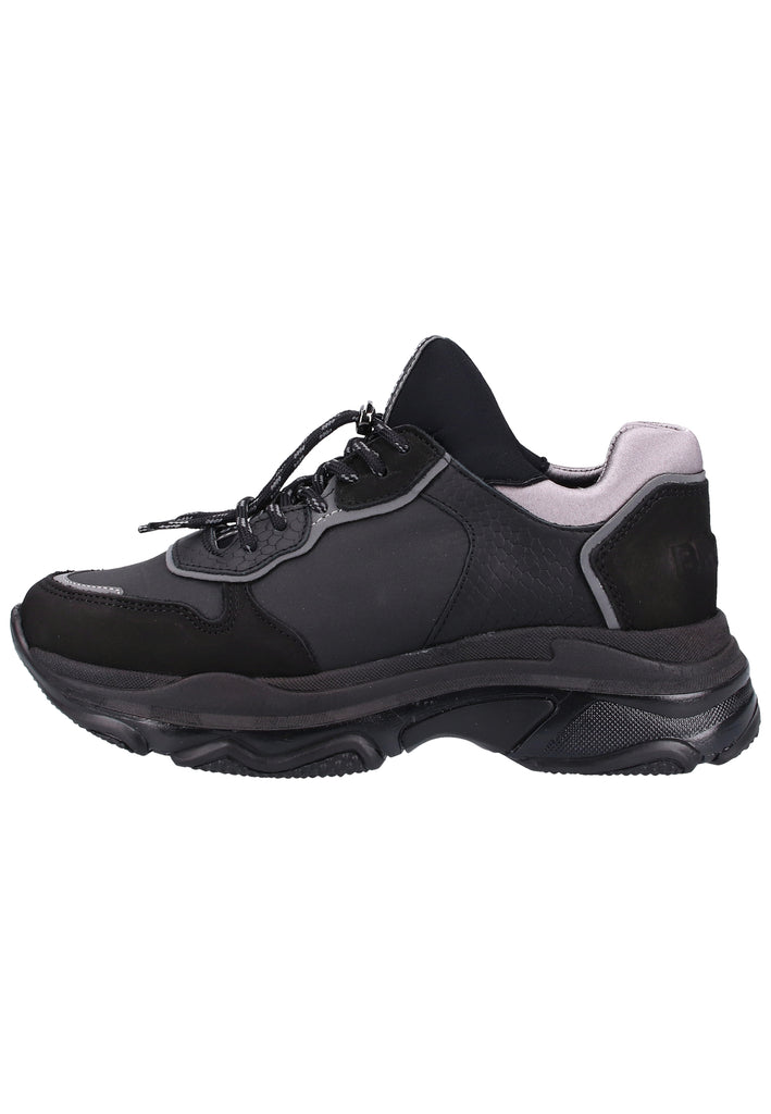 Bronx Sneaker Nubukleder Schwarz - surf4shoes