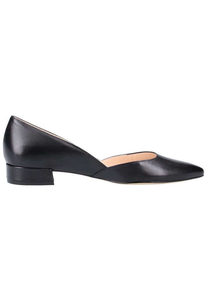 Högl Ballerinas Leder Schwarz - surf4shoes