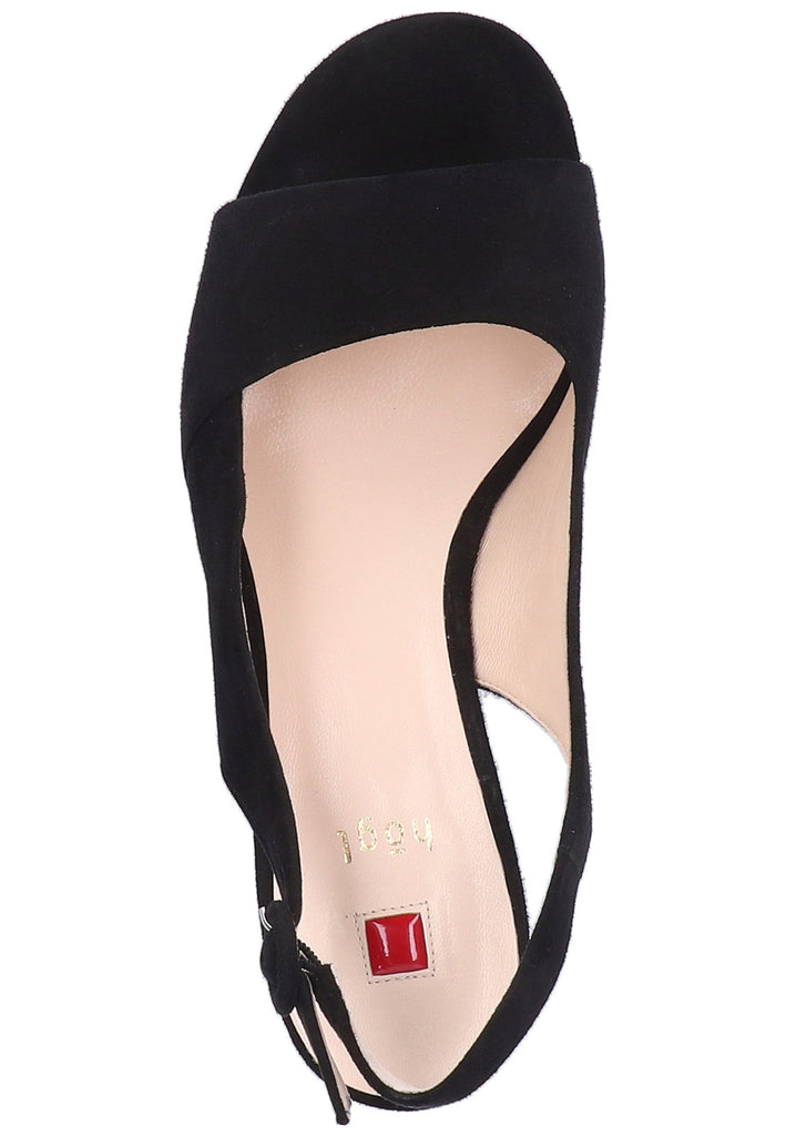 Högl Pumps Leder Schwarz - surf4shoes