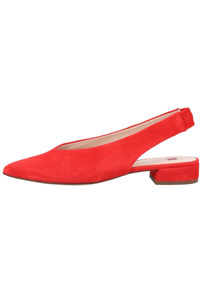 Högl Ballerinas Veloursleder Scarlet - surf4shoes