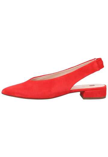 Högl Ballerinas Veloursleder Scarlet - surf4shoes