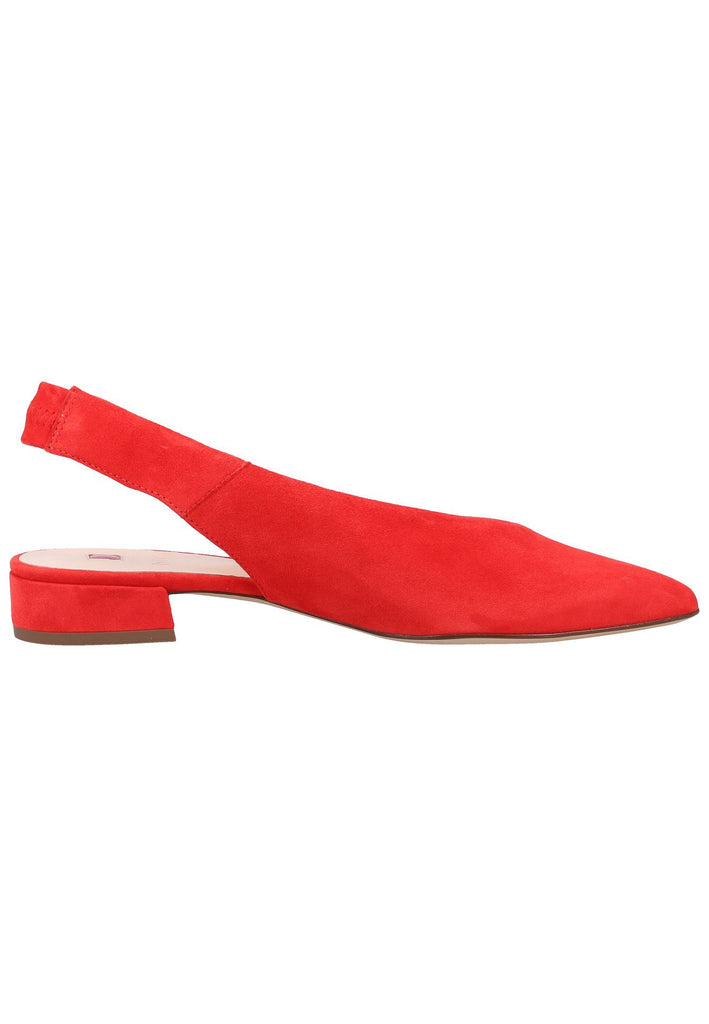 Högl Ballerinas Veloursleder Scarlet - surf4shoes