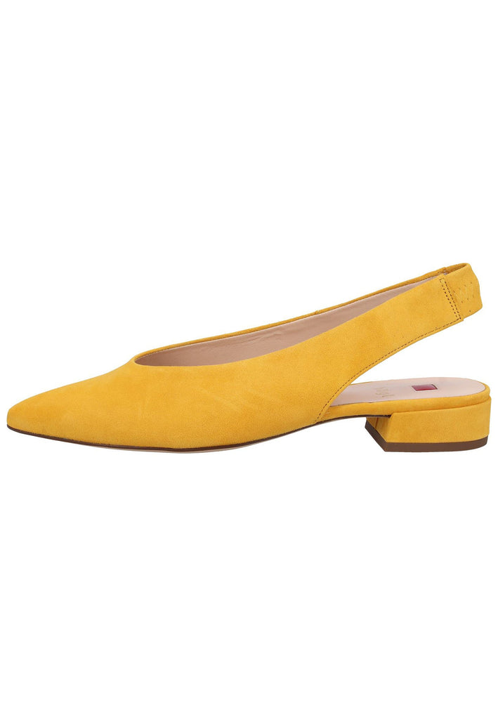Högl Ballerinas Veloursleder Gelb - surf4shoes