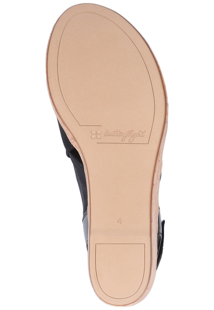 Högl Sandalen Leder Schwarz - surf4shoes