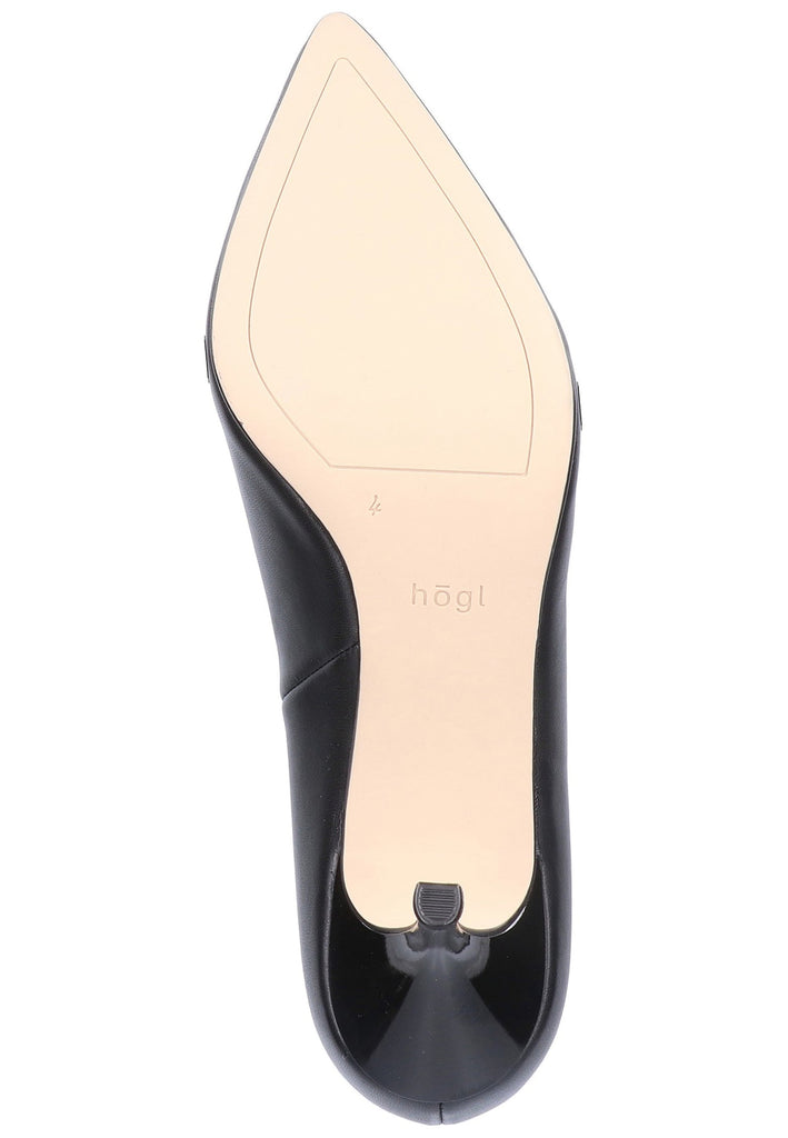 Högl Pumps Leder Schwarz - surf4shoes