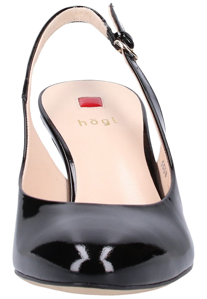 Högl Pumps Leder Schwarz - surf4shoes