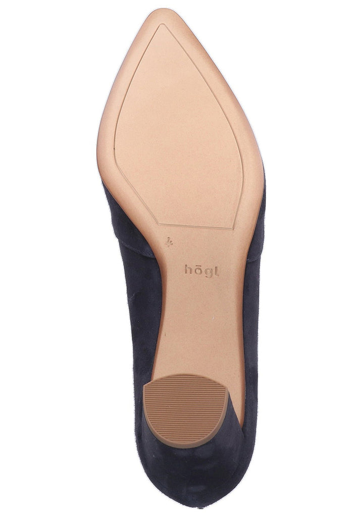 Högl Pumps Veloursleder Ocean - surf4shoes